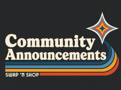 Community Announcements